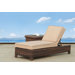 Saint Tropez Wicker Chaise Lounge