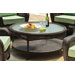 Key West Round Wicker Chat Table