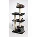 Catitude Tower Style Cat Condo in Black