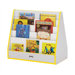 28" H KYDZ Rainbow Accents Book Display Stand - Triangular