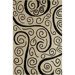 Cinzia Beige/Black Geometric Rug