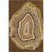 Cinzia Dark Brown Abstract Rug