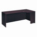 Credenza Shell w/Right Corner, 72w x 24 x 36d x 29h, Mahogany Frame/Top