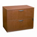 Two-Drawer Lateral File Pedestal, 35-3/4w x 22d x 29h, Bourbon Cherry