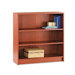 1870 Series Bookcase, 3 Shelves, 36w x 11-1/2d x 36-1/8h, Henna Cherry