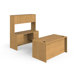 10500 Series Desk Credenza with Stack On Storage