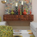 Baguette Floating Console Table