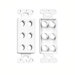 Six Hole Wall Plate Insert