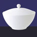 Fine Bone China Sugar Bowl with Lid