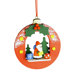 Santa Ball Ornament