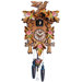 Cuckoo Clock with Red Flowers