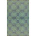 Molly Black Aqua Rug