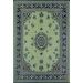 Oriental Floral Eggplant Rug