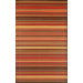 Stripes Warm Brown Rug