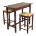 Winsome 3 Piece Counter Height Dining Set