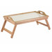 Breakfast Tray with Handle and Foldable Legs