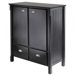 Timber 2 Drawer Cabinet
