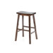 Bar Stool - Saddle Seat 29" in Walnut