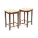 Regalia 24" Barstool w/ Rush Seat (Set of 2)