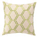 Bamboo Embroidered Decorative Pillow