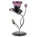 Amethyst Bloom Candle Holder