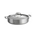 Gourmet Premium Stainless Steel 5-qt. Braiser with Lid