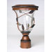 Decorative Fitter Mount Solar Lamp