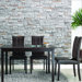 Baxton Studio Eugene 5 Piece Dining Set