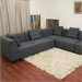 Baxton Studio Alcoa Twill Modular Sectional