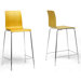 Baxton Studio Dunlap Modern Bar Stool (Set of 2)