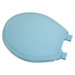 Round Plastic Slow-Close Toilet Seat