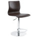 Weston Adjustable Bar Stool in Brown