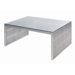 Amici Coffee Table with Tempered Glass Top