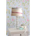 Brussels Table Lamp with Juliette Shade in Chrome