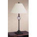 30.5" x 17" Keats Table Lamp with Calais Shade in Brushed Espresso