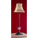 Keats Buffet Lamp with Angelica Shade in Brushed Espresso