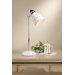 Rosie One Light Complete Table Lamp in Shiny Silver