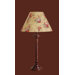 Somerset Table Lamp with Angelica Shade in Brown
