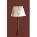Somerset Table Lamp with Erin Shade in Brown