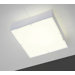 Zenit Square Flush Mount in White