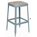 Pressed Wood Stool with Footrest