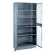 All-Welded Visible Storage Cabinet with 4 Shelves: 72" H x 36" W x 21" D