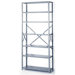 8000 Series 42" Open Shelving - 7 Heavy Duty Shelves: 84" H x 42" W x 12" D