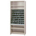 Sloping Shelf Unit: 37 1/4" H x 34 1/4" W x 27 1/2" D