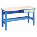 Basic Workstation with Shelf & Drawer, 28" Depth