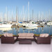 Kingston 4 Piece Deep Seating Group with Cushions