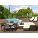 Atlantic 17 Piece Deep Seating Group with Cushions