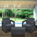 Atlantic Java 3 Piece Lounge Seating Group with Cushions
