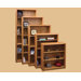Contemporary Bookcase with 1 Fixed and 2 Adjustable Shelves