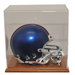 Mini Helmet Display in Wood finish